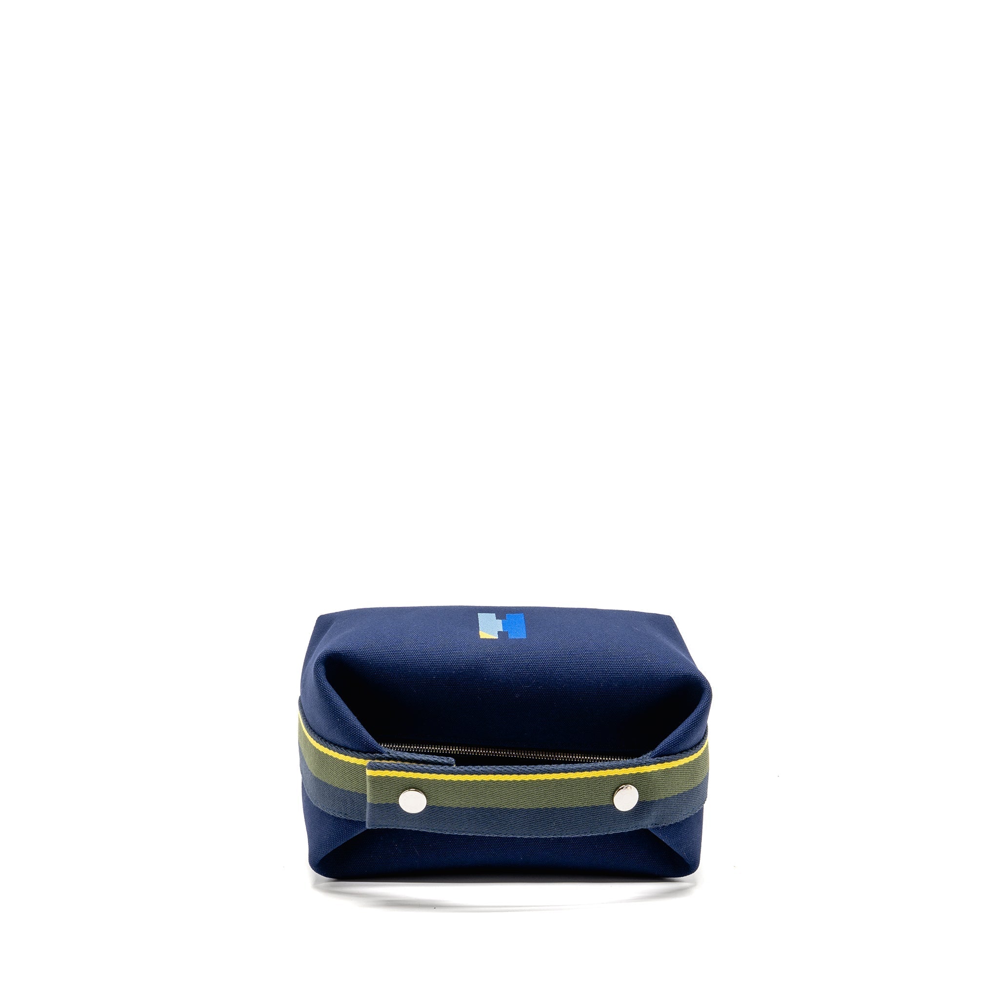 HERMES TROUSSE DE TOILETTE BRIDE A BRAC PM H PAVILLON MARINE SHW