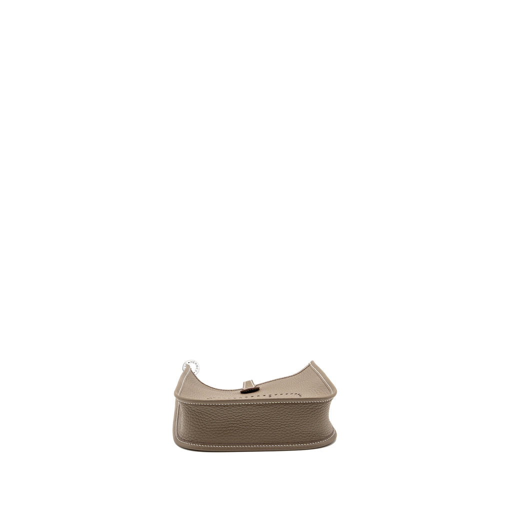 HERMES MINI EVELYNE CLEMENCE ETOUPE GHW