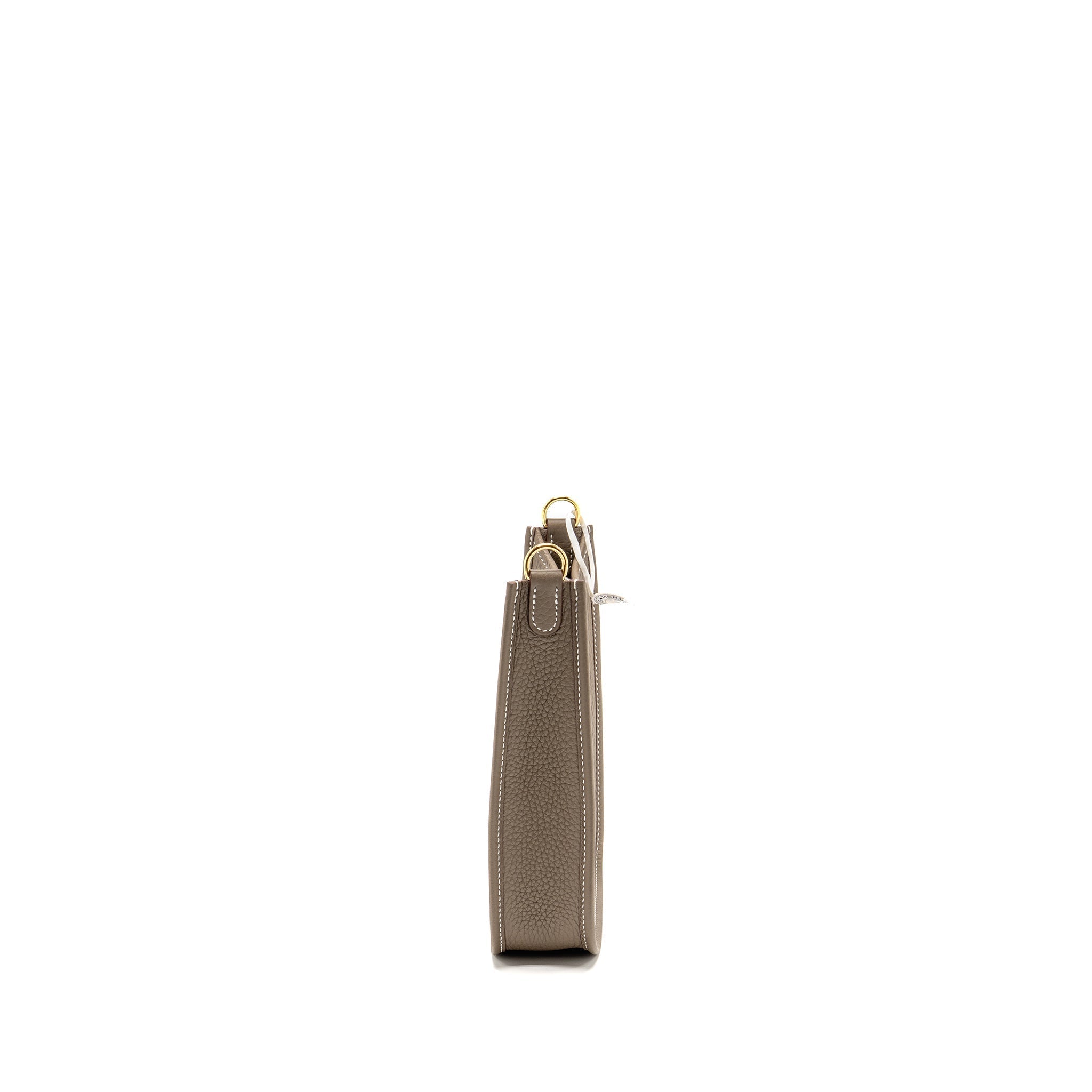 HERMES MINI EVELYNE CLEMENCE ETOUPE GHW