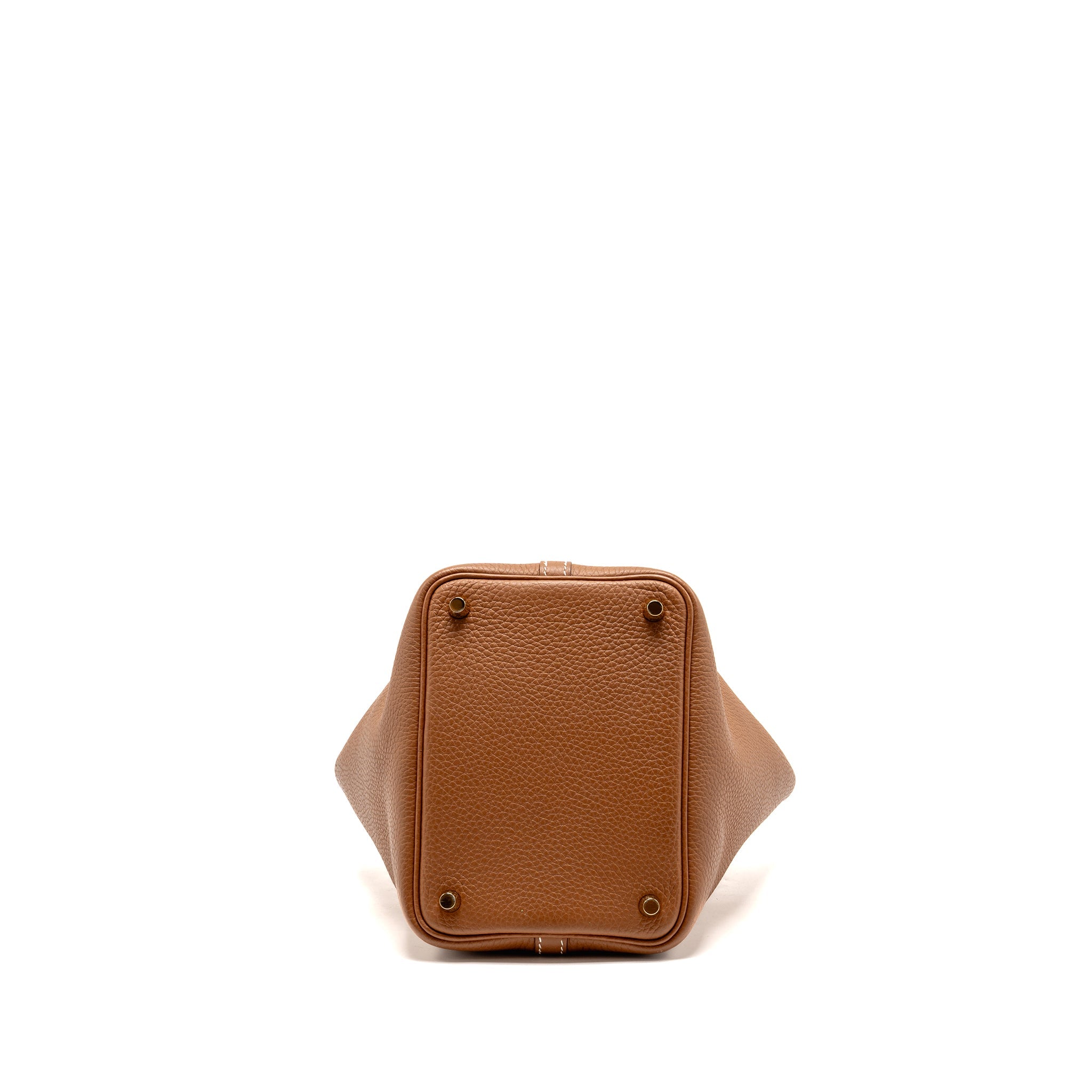 HERMES PICOTIN 18 LOCK BAG CLEMENCE GOLD GHW