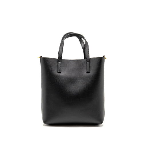 Saint Laurent/YSL Toy Shopping Tote Bag Smooth Calfskin Black GHW