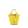 HERMES PICOTIN 18 LOCK BAG CLEMENCE LIME SHW