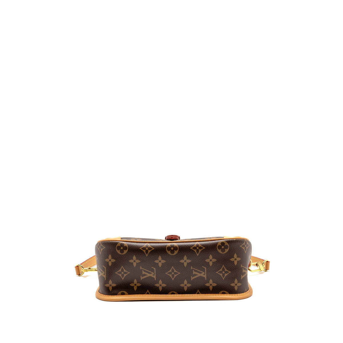 Louis Vuitton Diane bag monogram canvas pink strap GHW