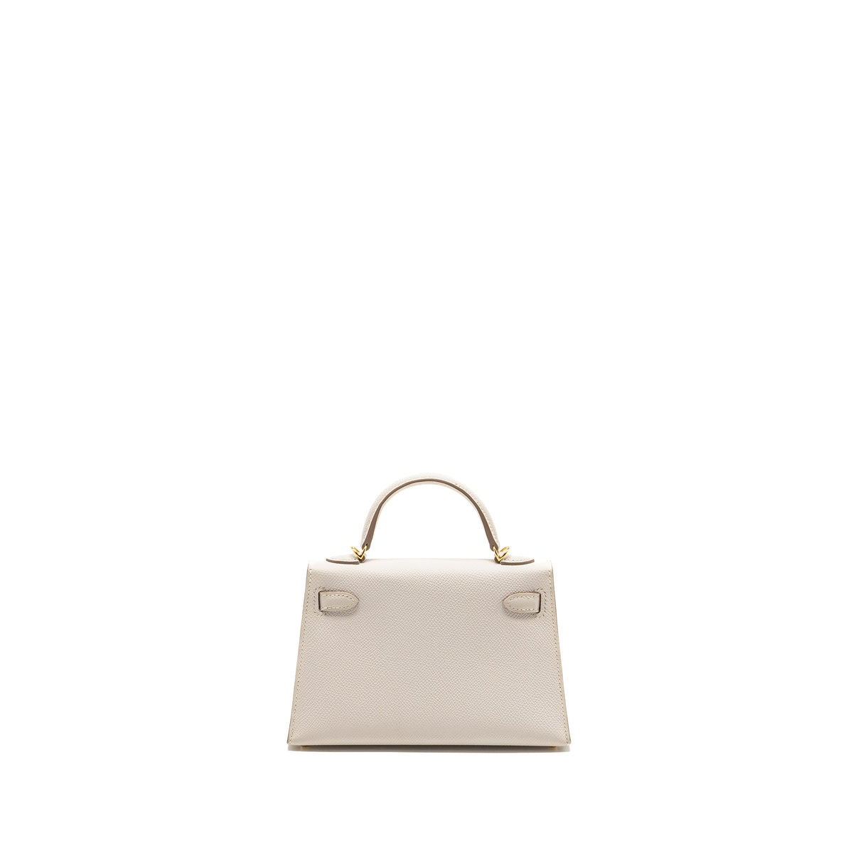 HERMES MINI KELLY II EPSOM GRIS PALE GHW