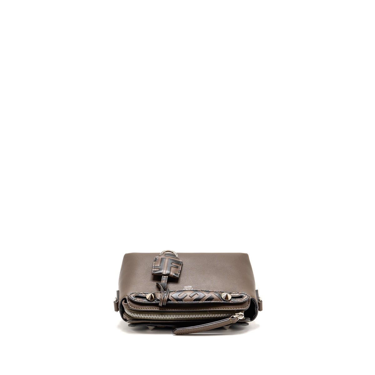Fendi Mini By the Way Bag Calfskin Brown/Tobacco SHW