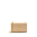 SAINT LAURENT/YSL KATE MEDIUM GRAINED CALFSKIN DARK BEIGE GHW