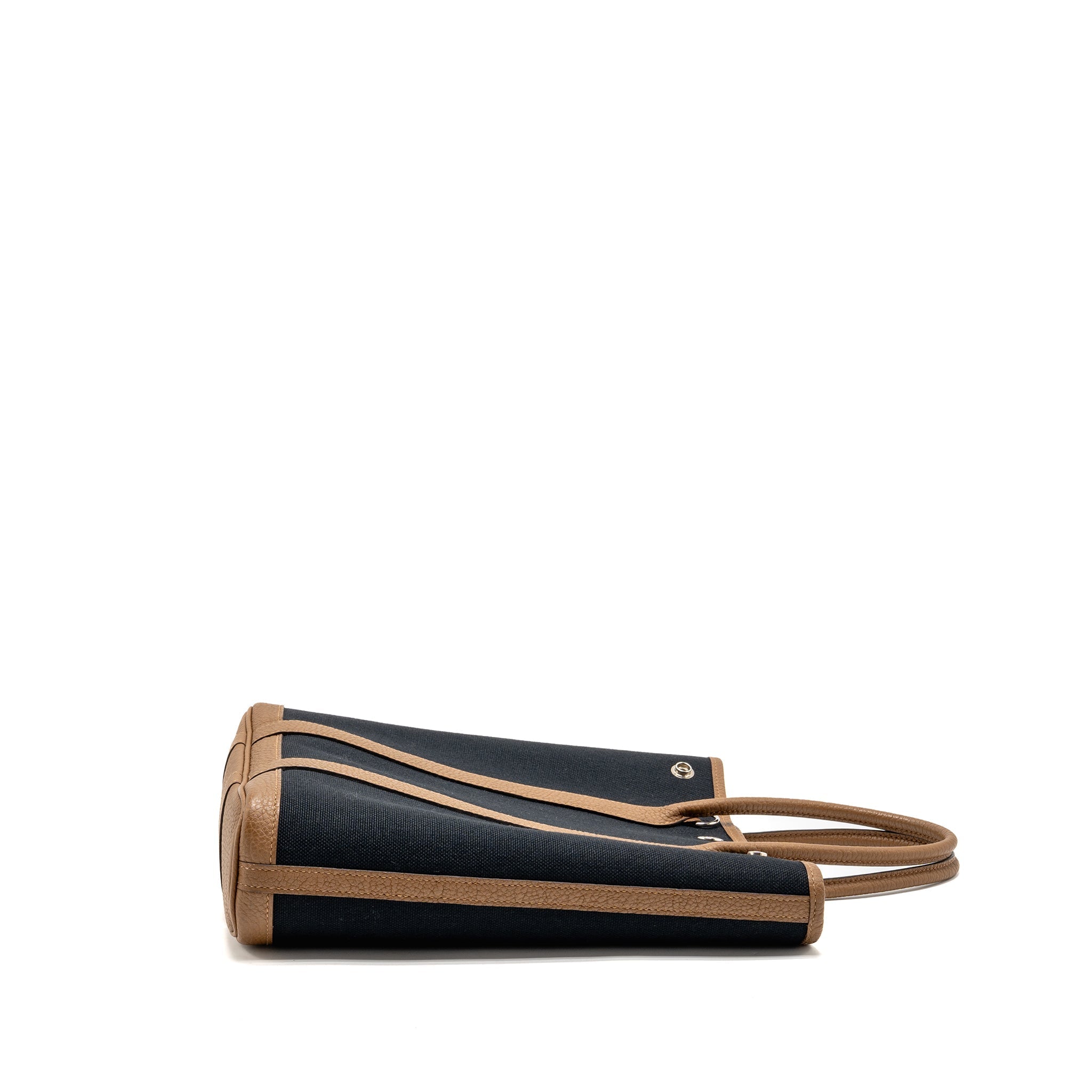 HERMES GARDEN FILE 28 CANVAS/NEGONDA BLACK/BEIGE DE WEIMAR SHW