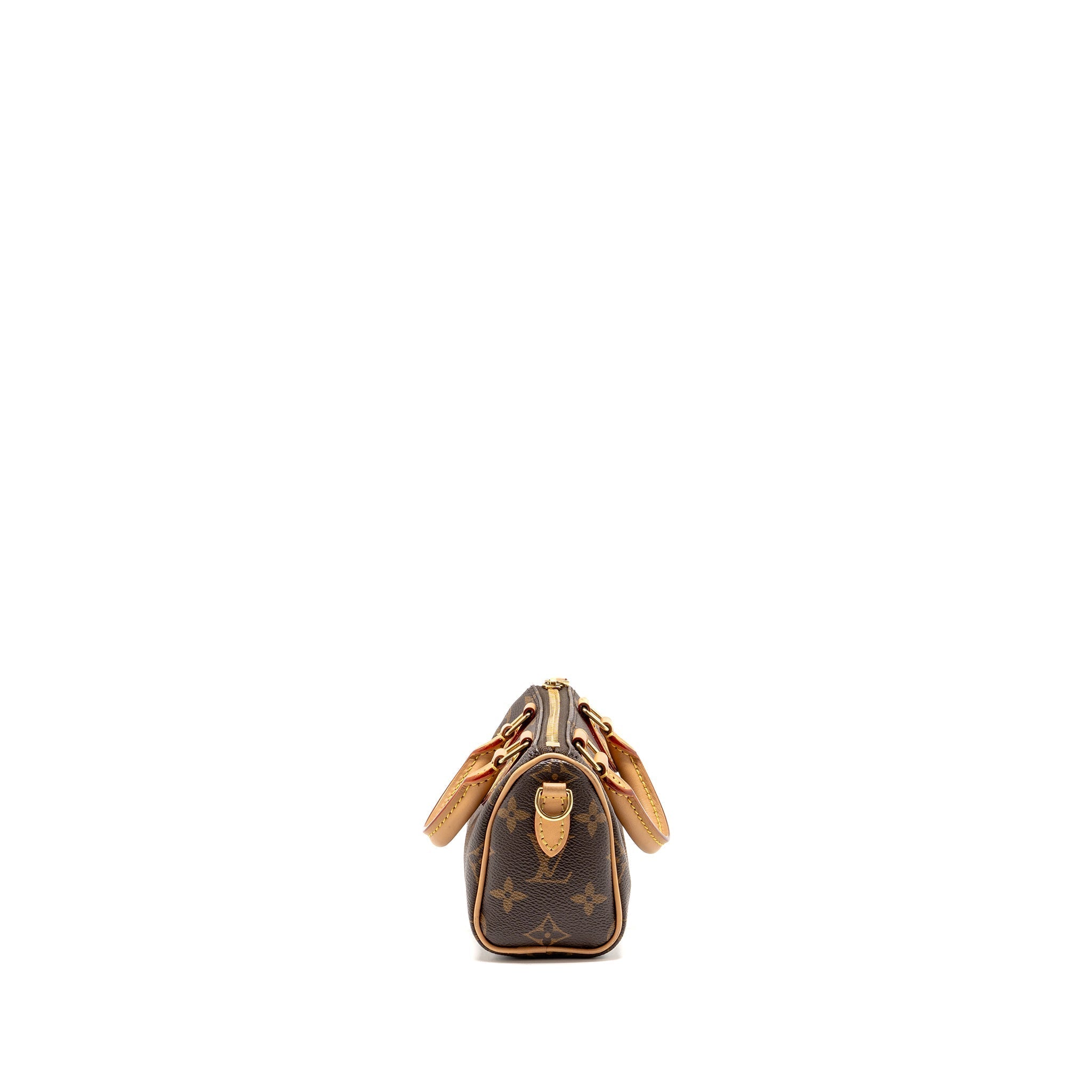 LOUIS VUITTON NANO SPEEDY MONOGRAM CANVAS GHW
