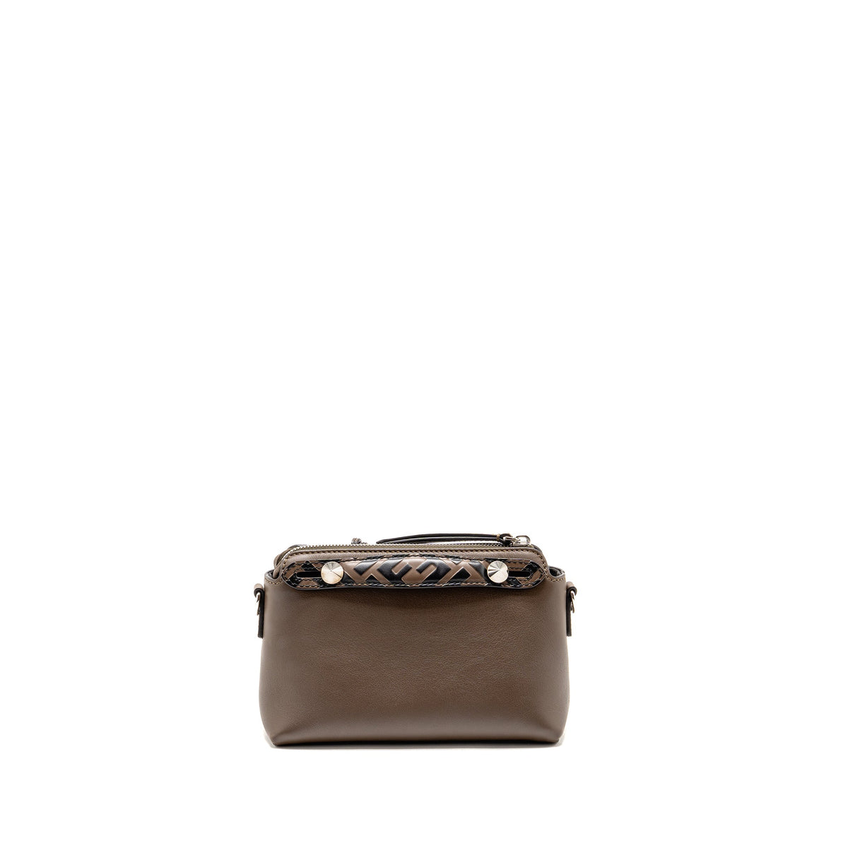 Fendi Mini By the Way Bag Calfskin Brown/Tobacco SHW