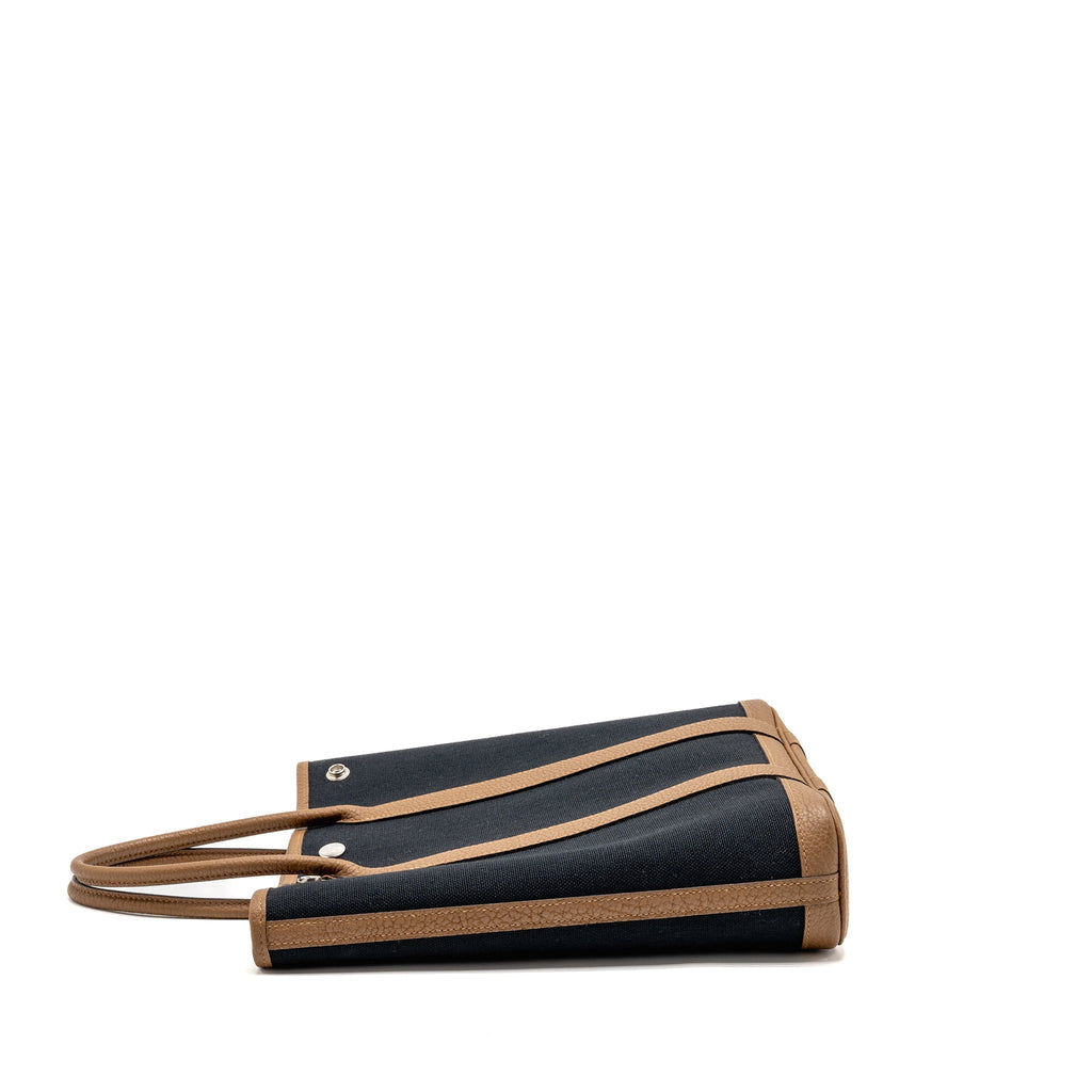 HERMES GARDEN FILE 28 CANVAS/NEGONDA BLACK/BEIGE DE WEIMAR SHW