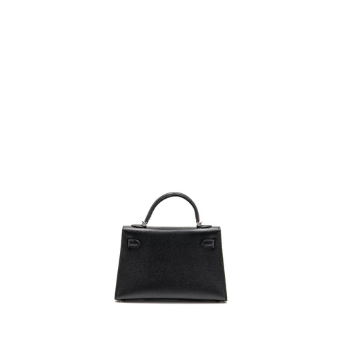 Hermes mini kelly epsom black SHW