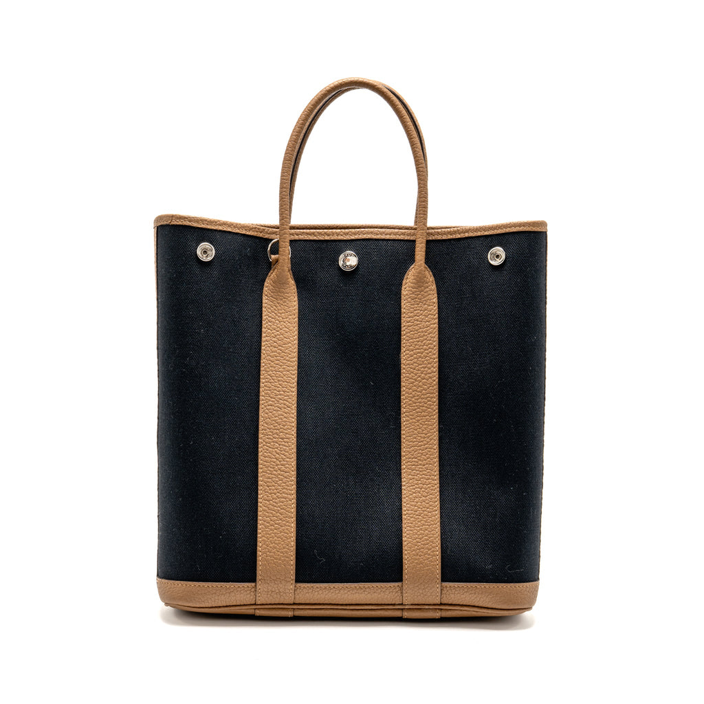 HERMES GARDEN FILE 28 CANVAS/NEGONDA BLACK/BEIGE DE WEIMAR SHW