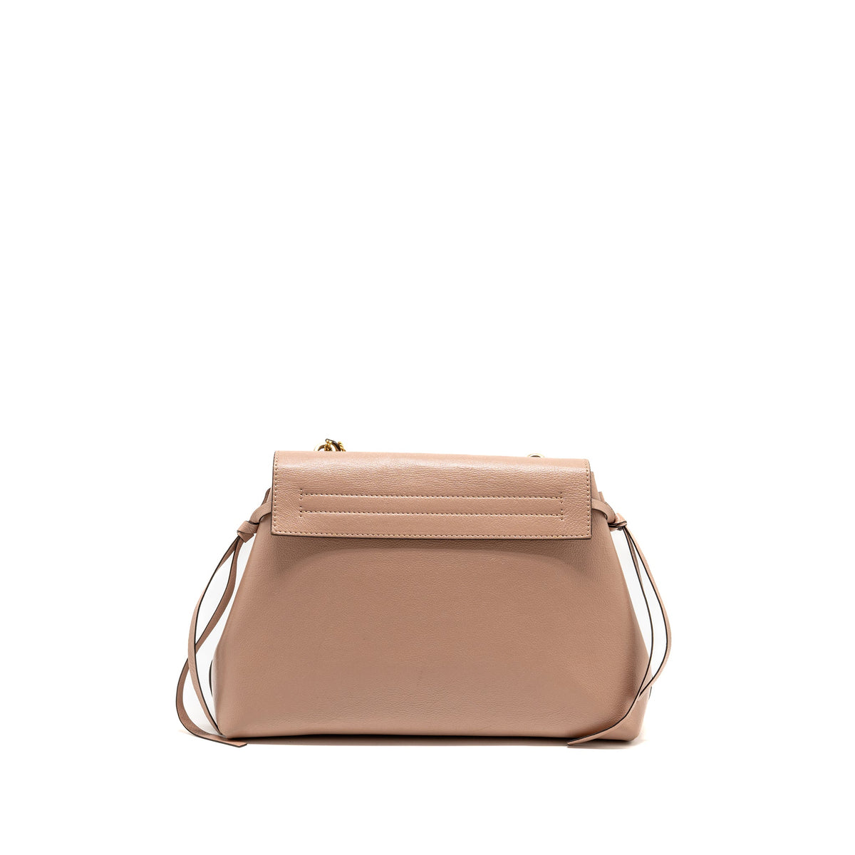 Valentino Small VRING Top Handle Bag Grained Calfskin Rose Cannelle GHW