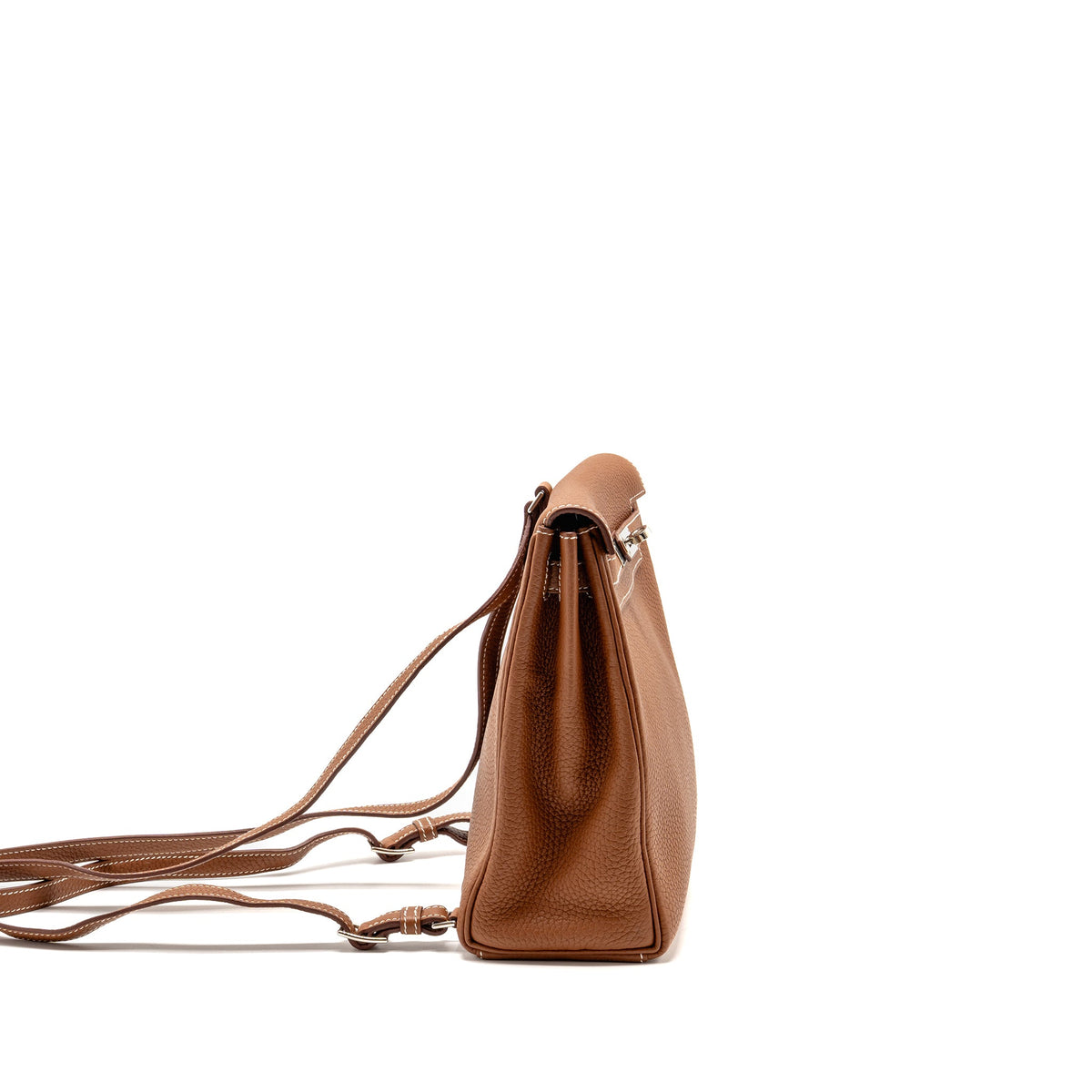 Hermes kelly ado 22 backpack clemence gold SHW