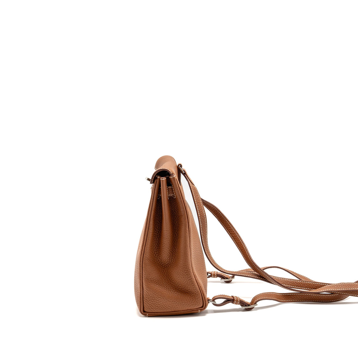 Hermes kelly ado 22 backpack clemence gold SHW