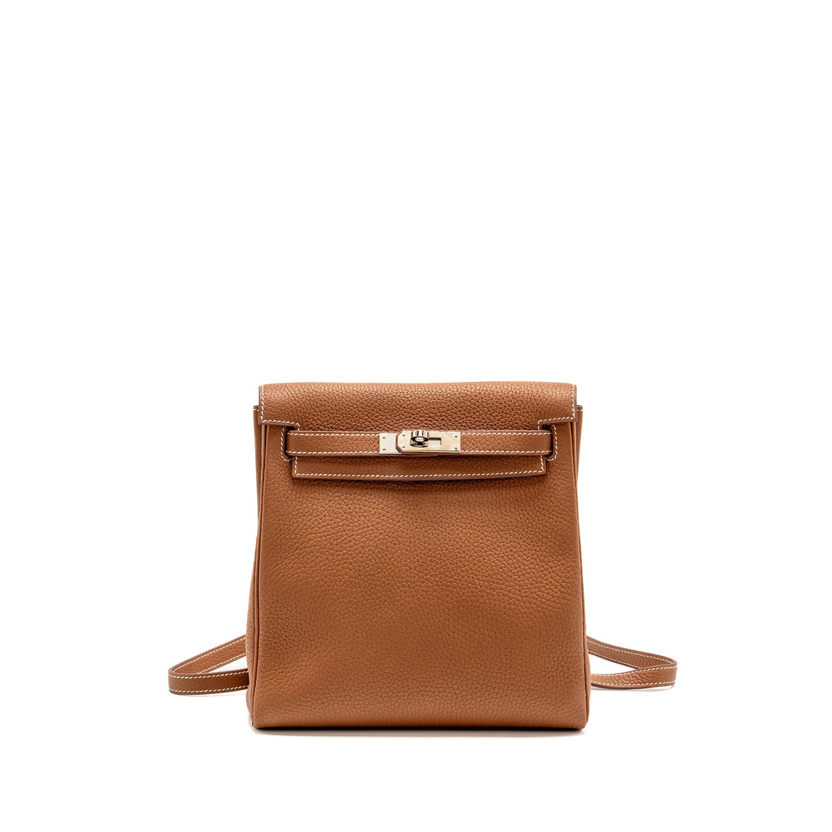 Hermes kelly ado 22 backpack clemence gold SHW