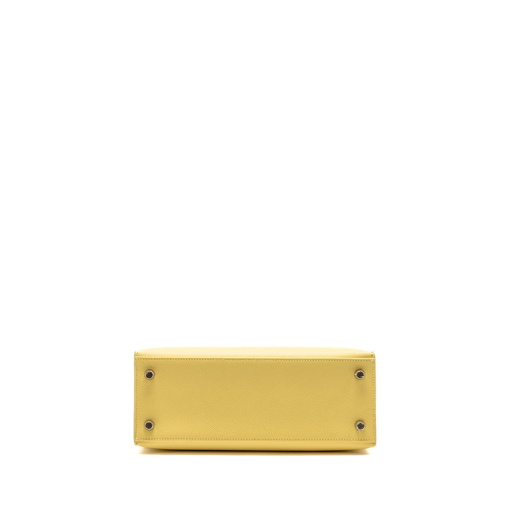 HERMES KELLY 25 EPSOM JAUNE POUSSIN SHW