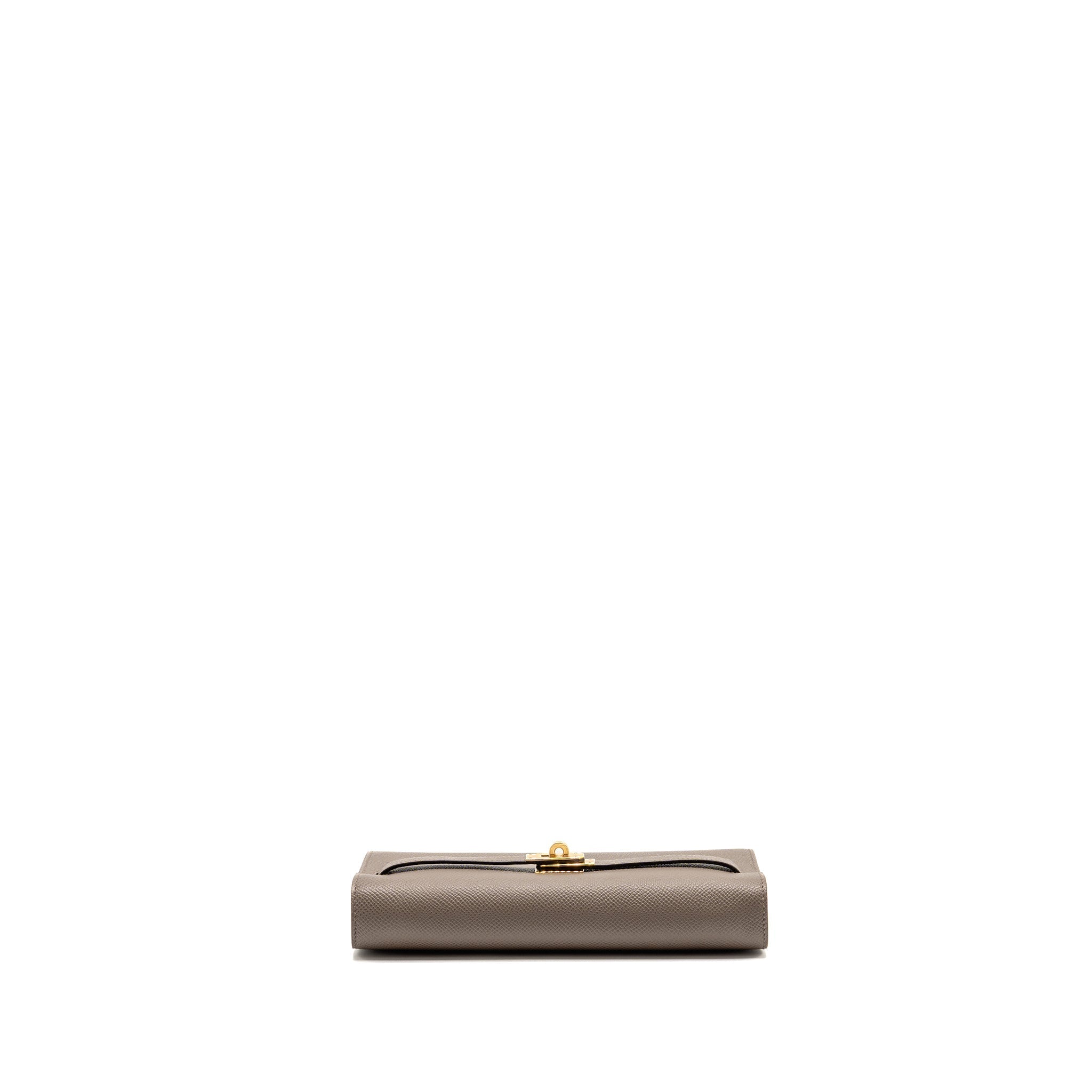 HERMES KELLY TO GO EPSOM GRIS ETAIN GHW
