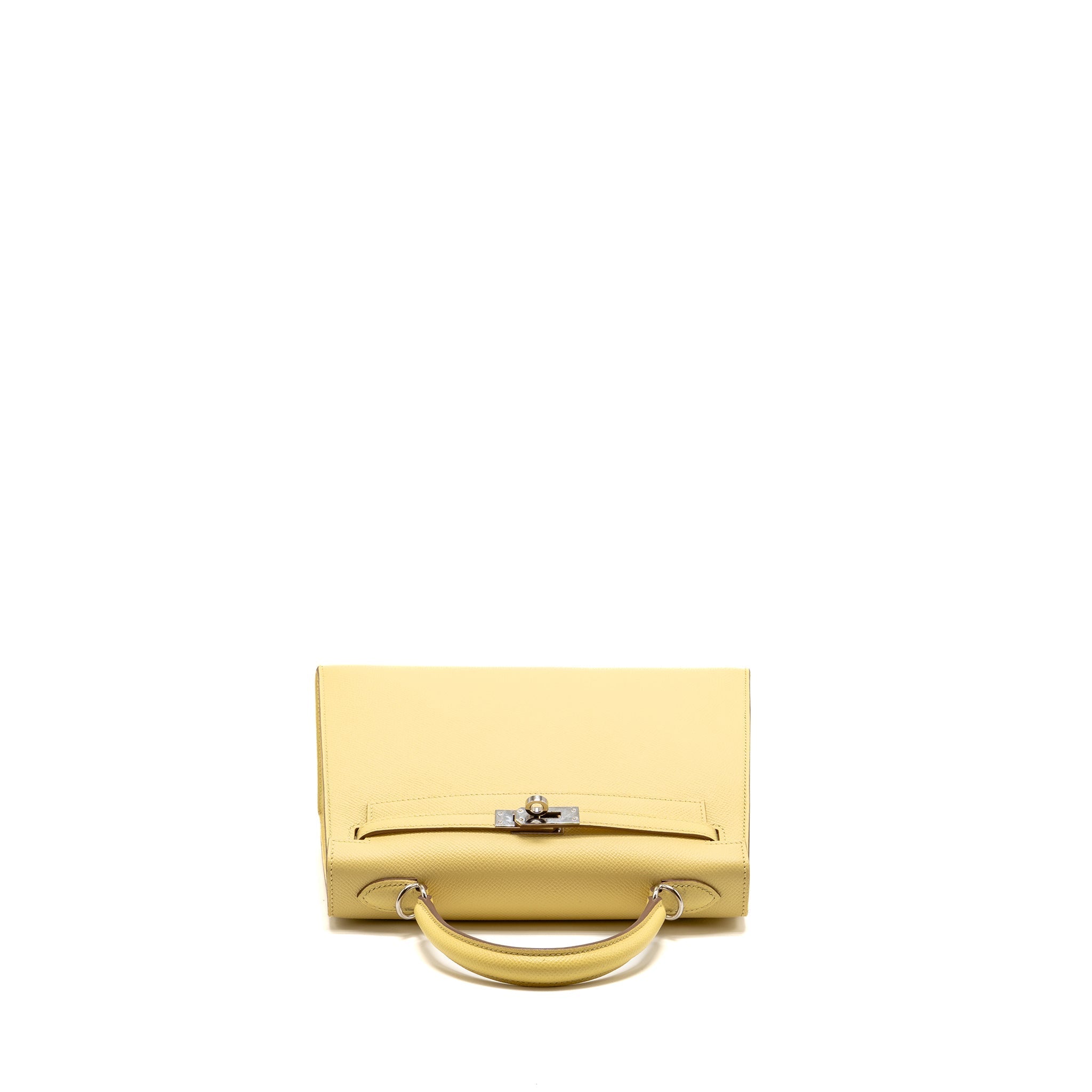 HERMES KELLY 25 EPSOM JAUNE POUSSIN SHW