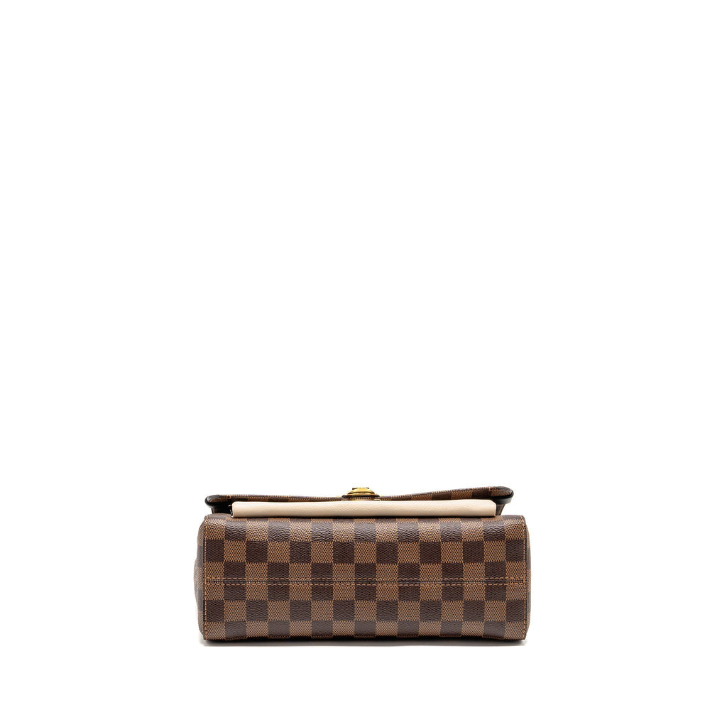 LOUIS VUITTON VAVIN PM DAMIER EBENE CANVAS CREAM WHITE GHW