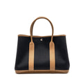 HERMES GARDEN PARTY 36 CANVAS/ NEGONDA BLACK/ ALEZAN SHW