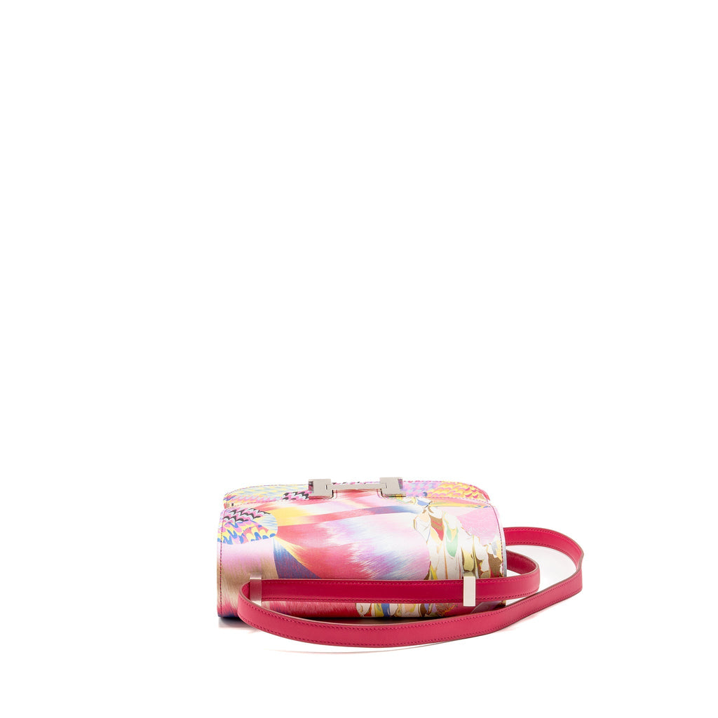 HERMES CONSTANCE 24 LIMITED EDITION MARBLE SILK MULTICOLOR SHW