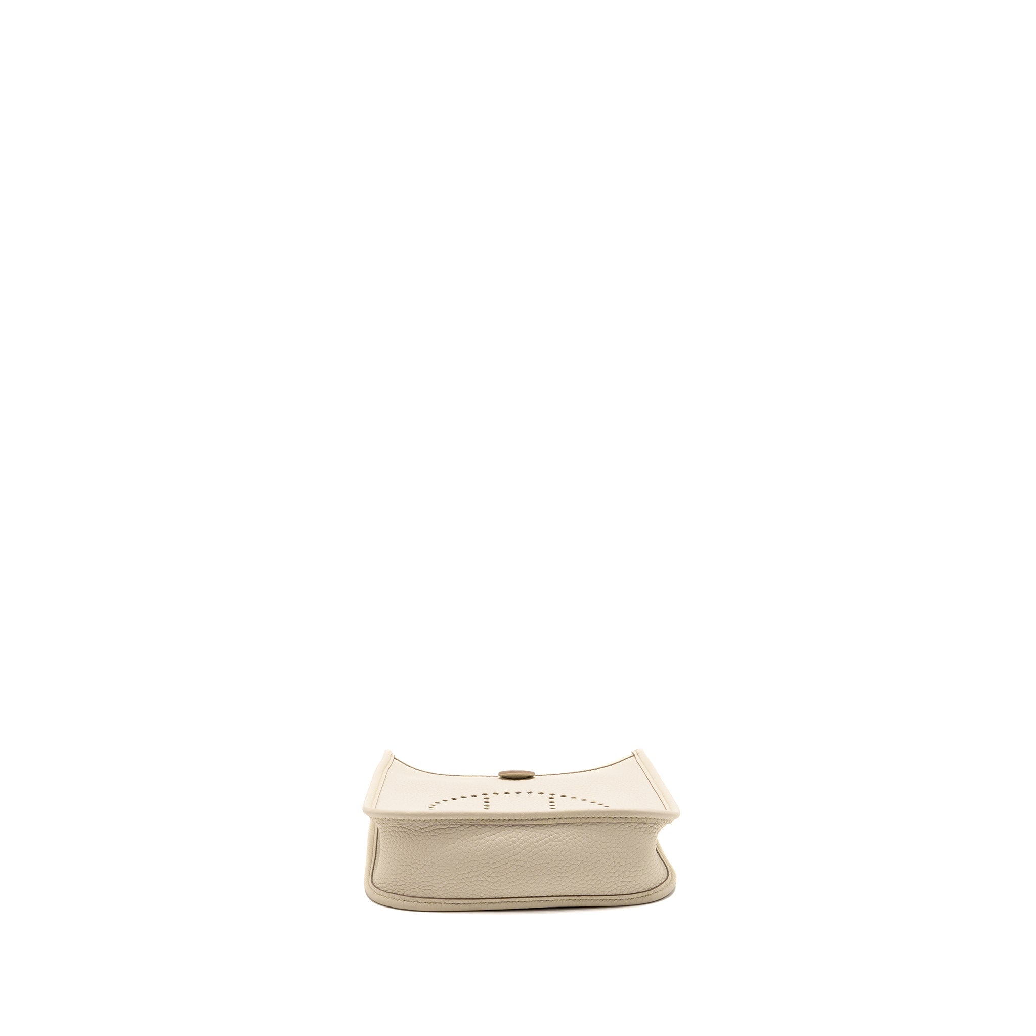 HERMES MINI EVELYNE CLEMENCE BETON GHW