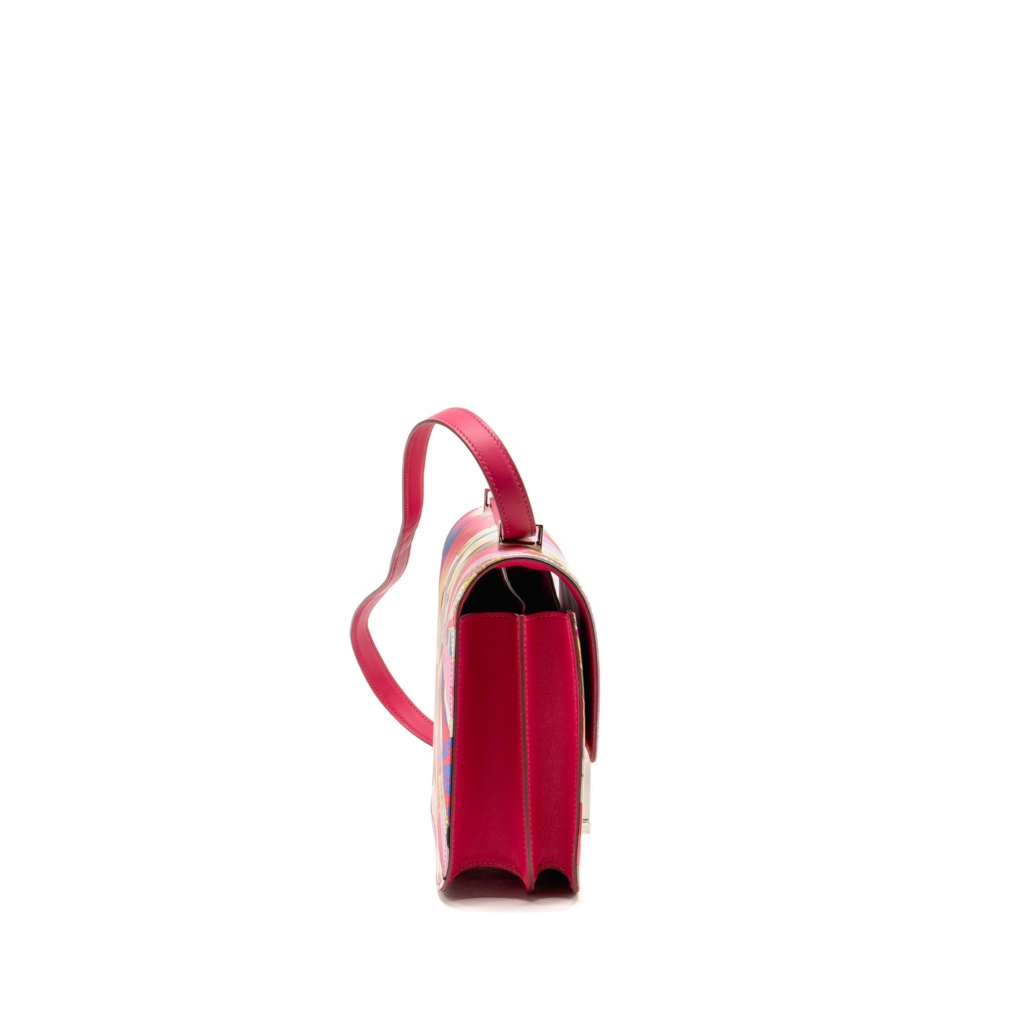 HERMES CONSTANCE 24 LIMITED EDITION MARBLE SILK MULTICOLOR SHW