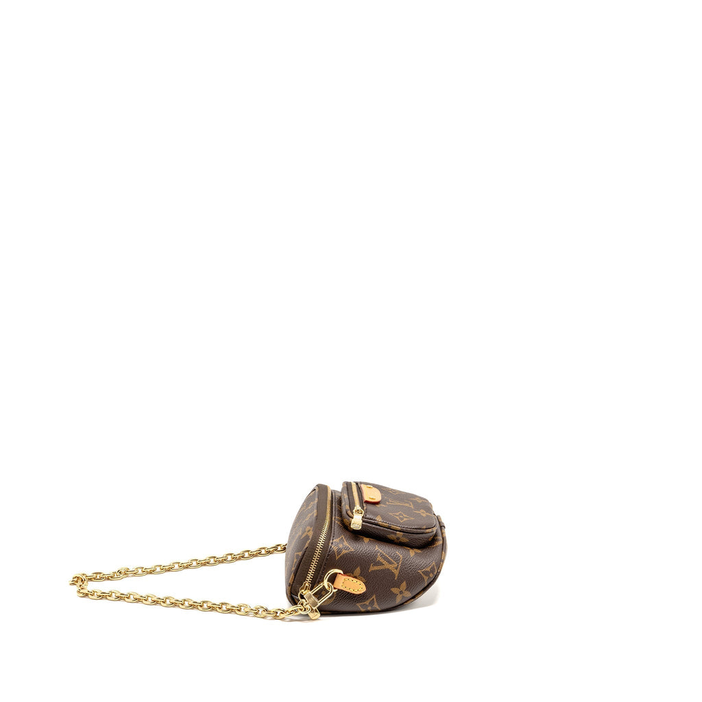 LOUIS VUITTON MINI BUMBAG MONOGRAM CANVAS GHW