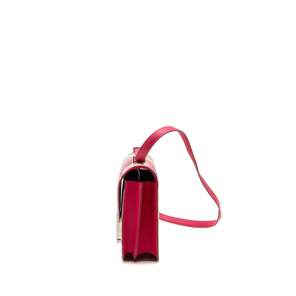 HERMES CONSTANCE 24 LIMITED EDITION MARBLE SILK MULTICOLOR SHW