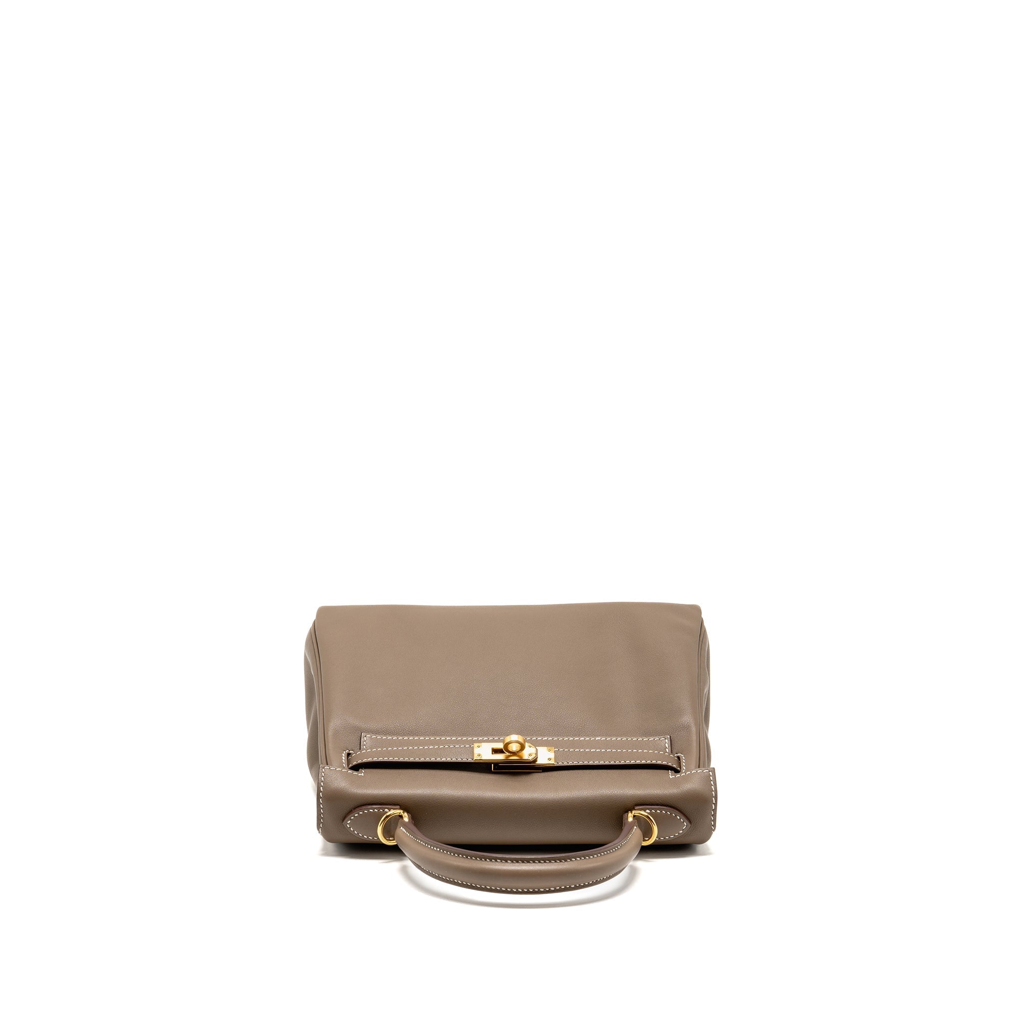 HERMES KELLY 25 SWIFT ETOUPE GHW