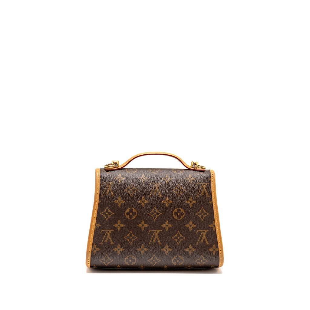 LOUIS VUITTON IVY BAG MONOGRAM CANVAS GHW