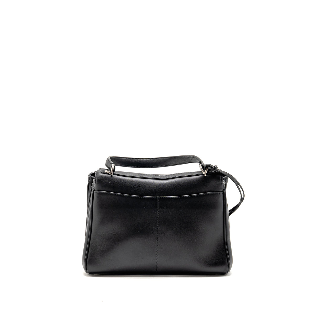Balenciaga Small Rodeo Handbag Smooth Calfskin Black Ruthenium SHW
