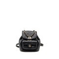CHANEL MINI DUMA BACKPACK CALFSKIN BLACK LGHW (MICROCHIP)
