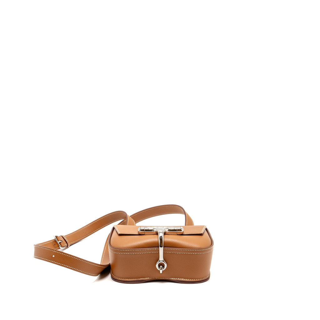 HERMES DELLA CAVALLERIA MINI BAG EPSOM GOLD SHW