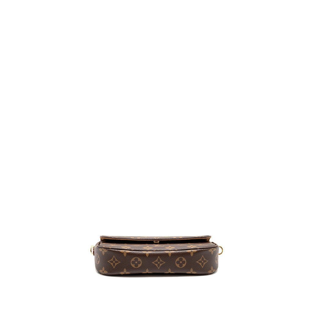 LOUIS VUITTON IVY WALLET ON CHAIN MONOGRAM CANVAS GHW