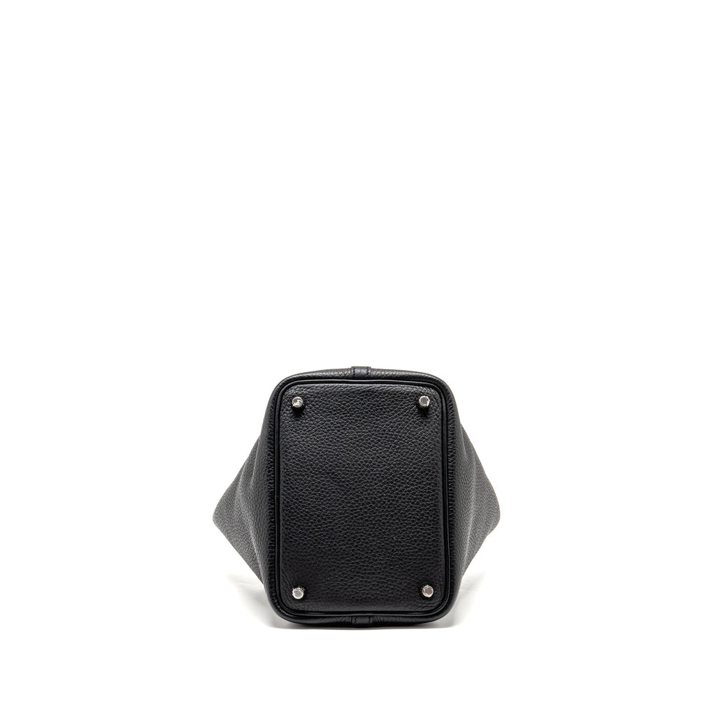 HERMES PICOTIN 18 LOCK BAG CLEMENCE BLACK SHW