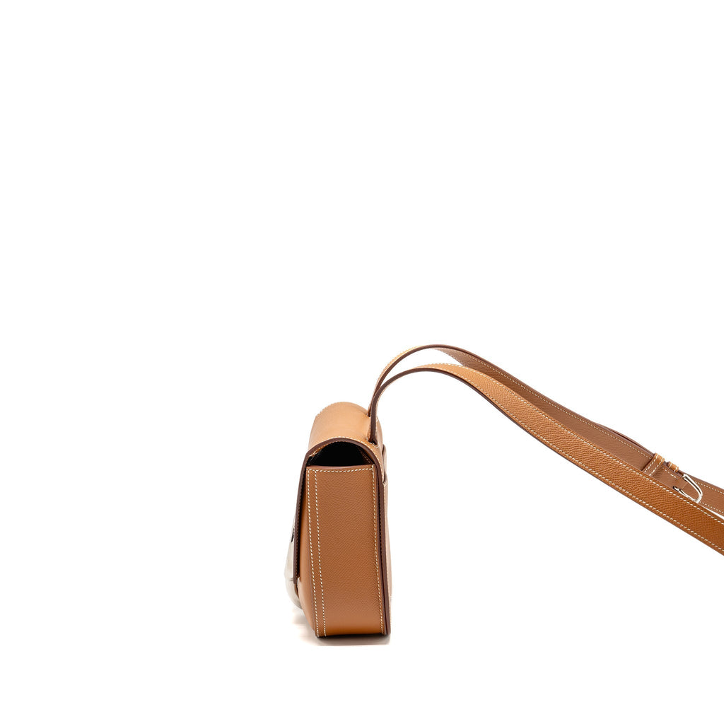 HERMES DELLA CAVALLERIA MINI BAG EPSOM GOLD SHW
