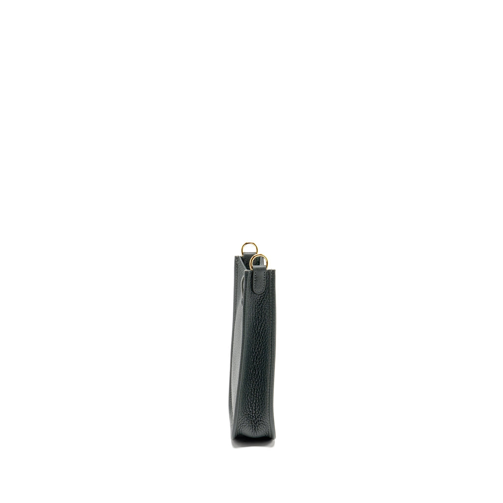 HERMES MINI EVELYNE CLEMENCE VERT MANGROVE GHW