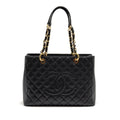 CHANEL GRAND SHOPPING TOTE / GST CAVIAR BLACK GHW