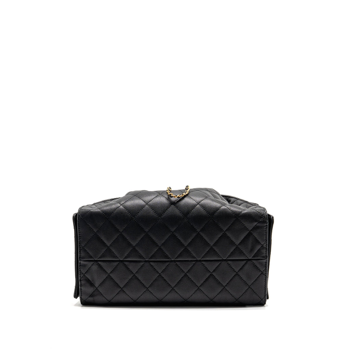 Chanel Medium 25 Bag Caviar Black GHW (Microchip)