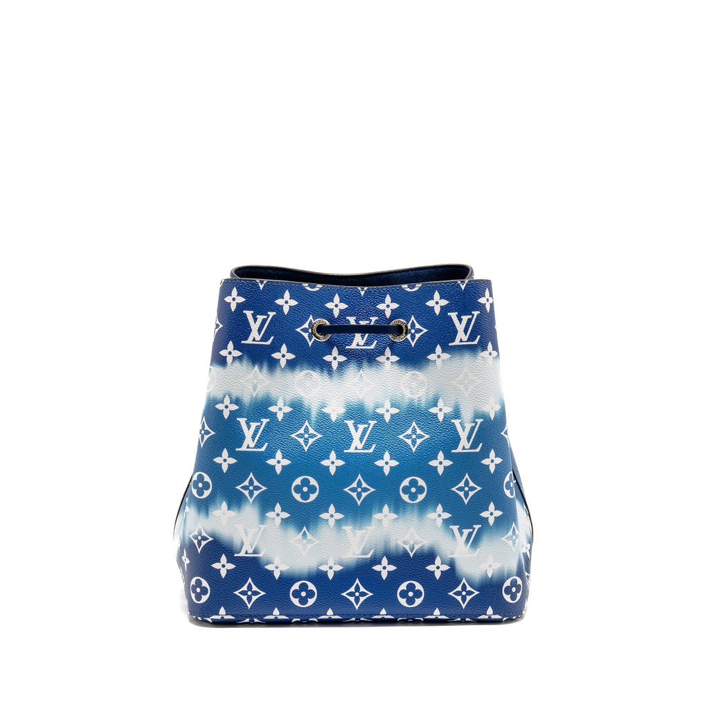 LOUIS VUITTON NEONOE LV ESCALE MM PASTEL GIANT MONOGRAM CANVAS BLUE/WHITE SHW