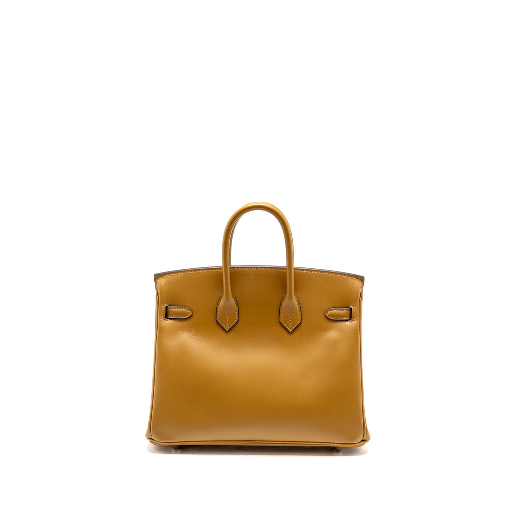HERMES BIRKIN 25 TADELAKT LEATHER POUSSIERE SHW