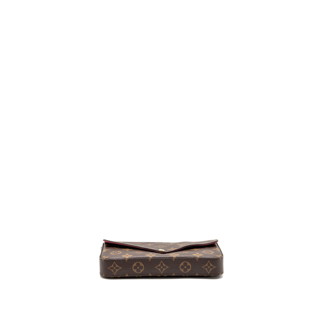 LOUIS VUITTON FELICE POCHETTE MONOGRAM CANVAS GHW