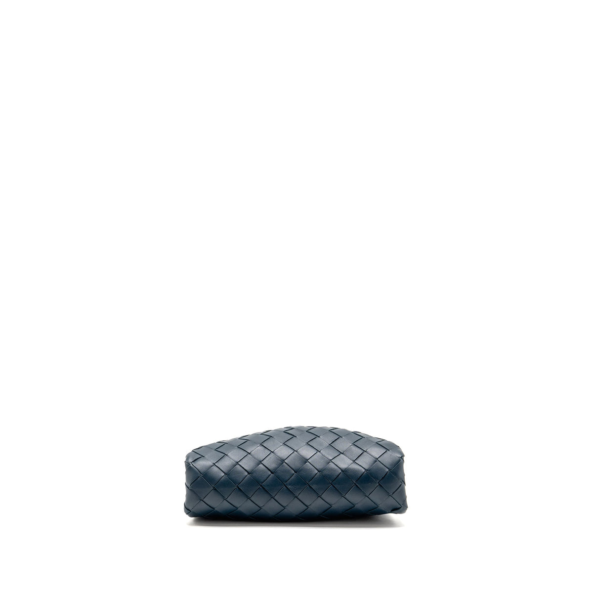 Bottega veneta mini pouch Lambskin navy SHW