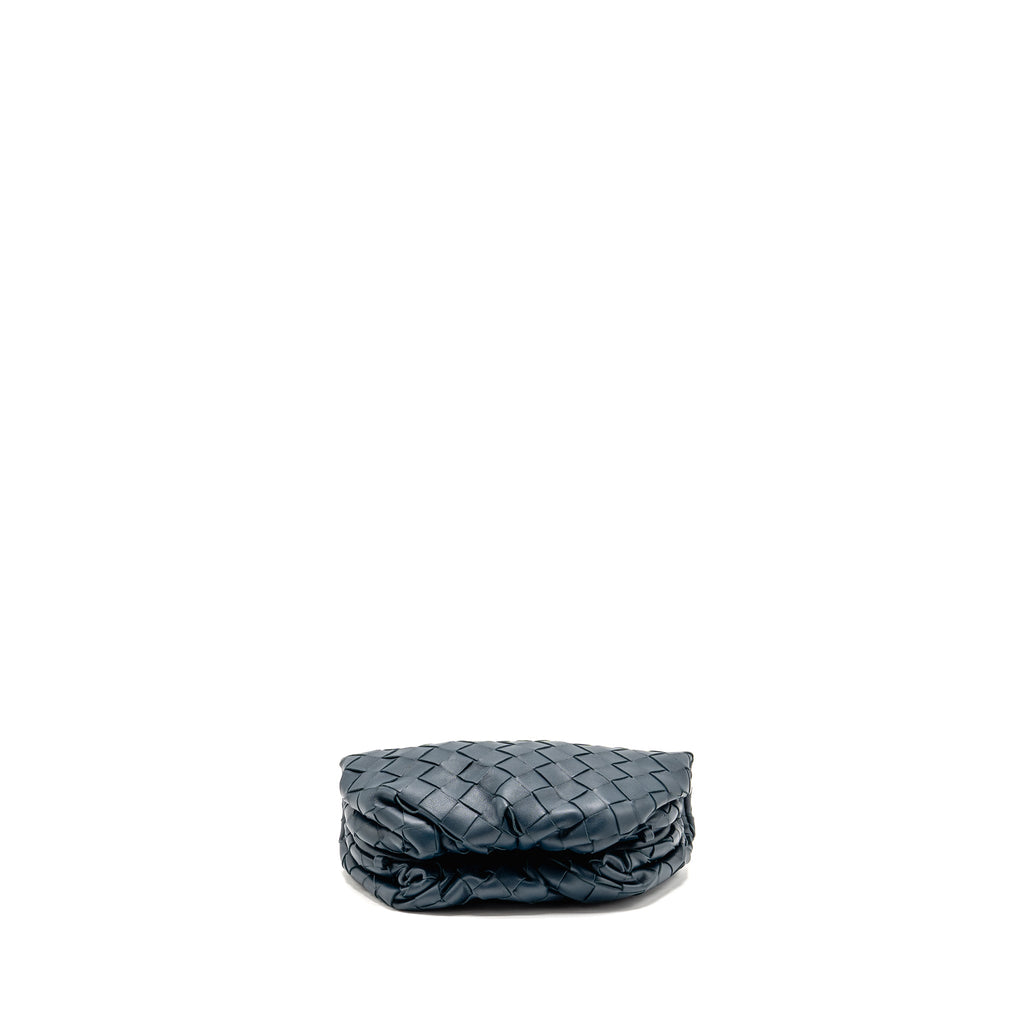Bottega veneta mini pouch Lambskin navy SHW
