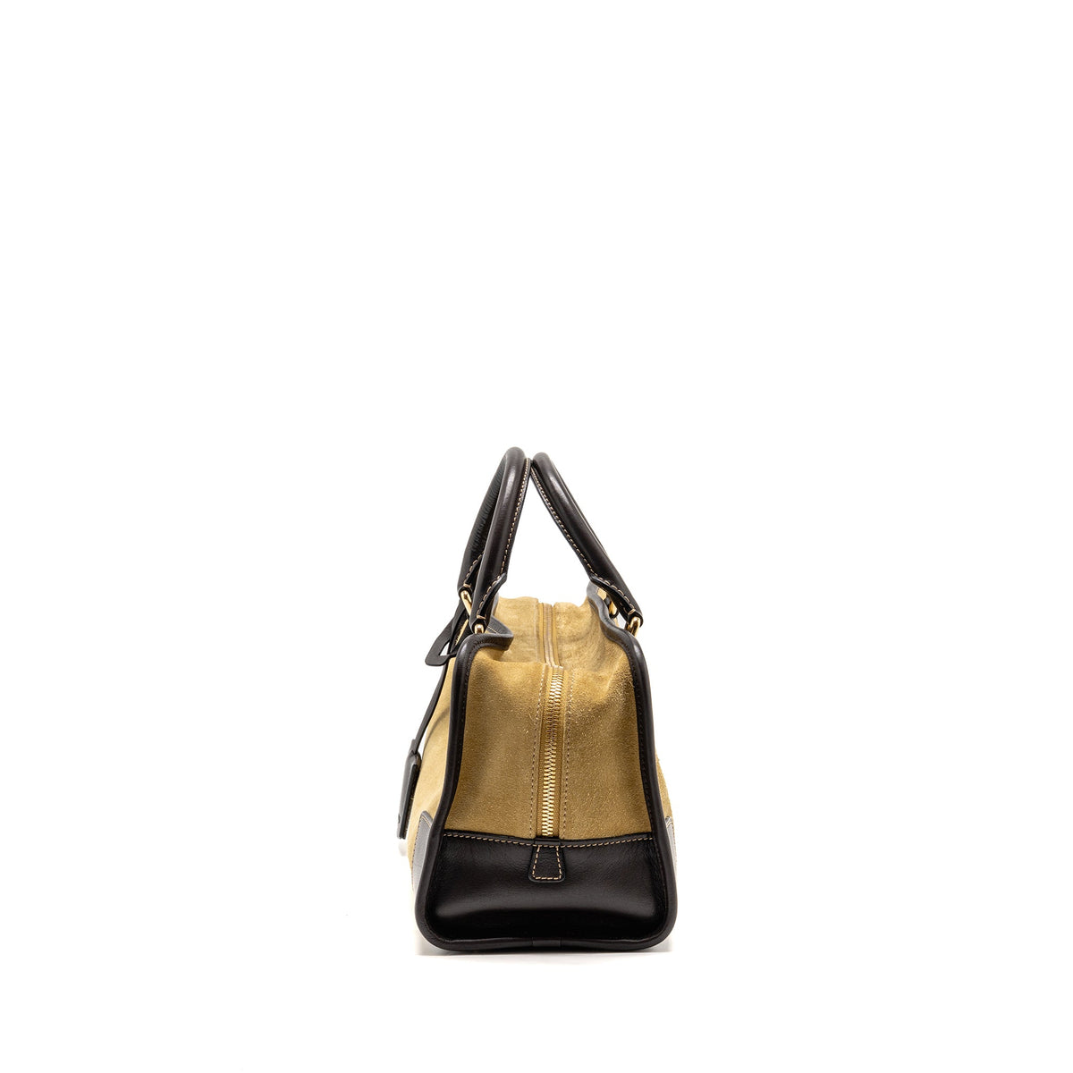Loewe vintage Amazona 28 suede brown/dark brown GHW