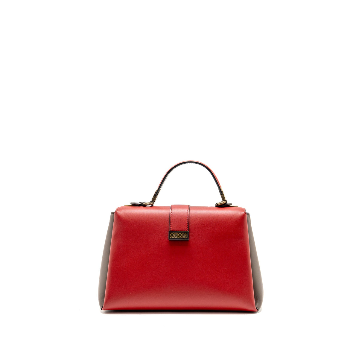Bottega Veneta Top Handle Piazaa Bag Smooth Leather Multicolour with Multicolour Hardware