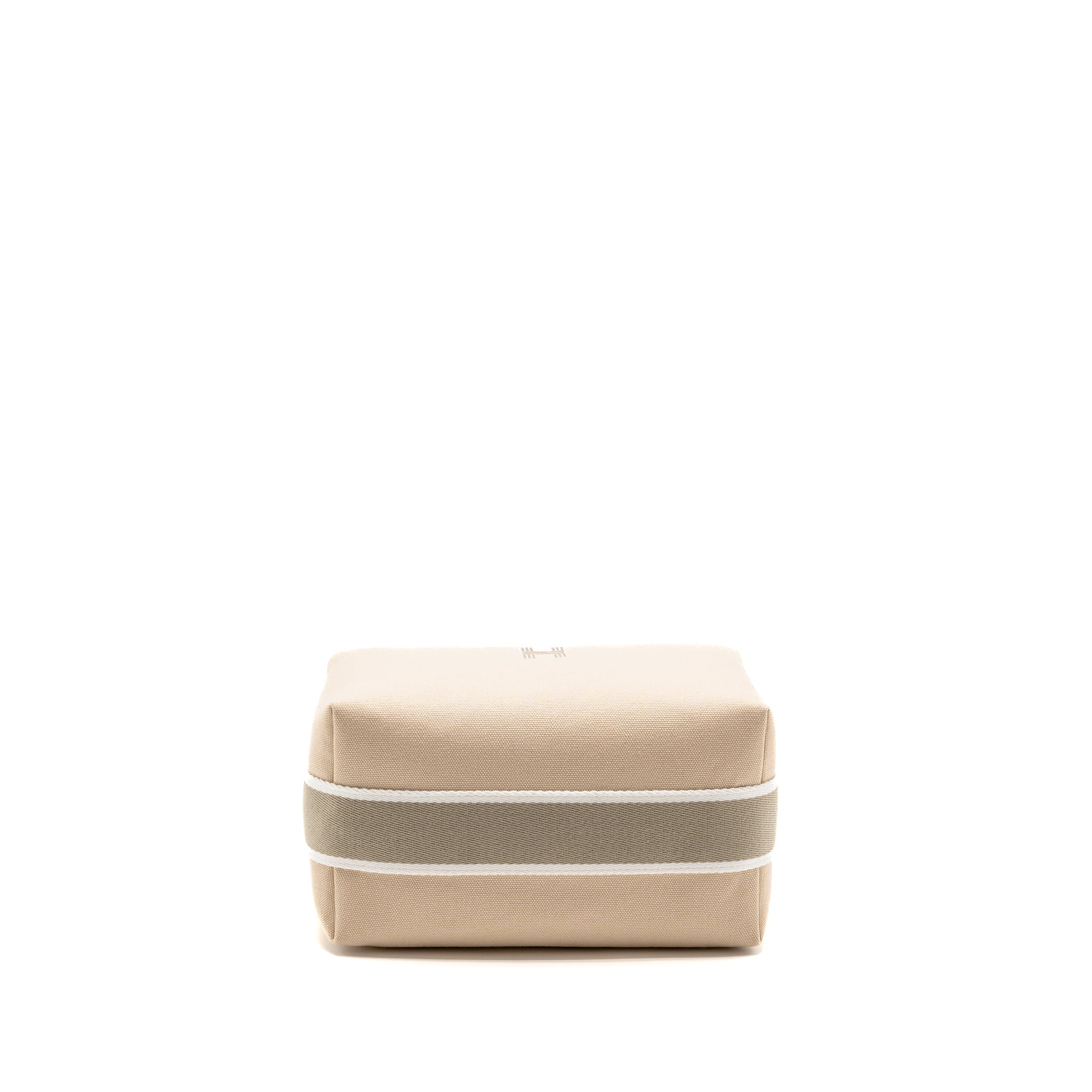 HERMES TROUSSE DE TOILETTE BRIDE A BRAC PM BEIGE SHW