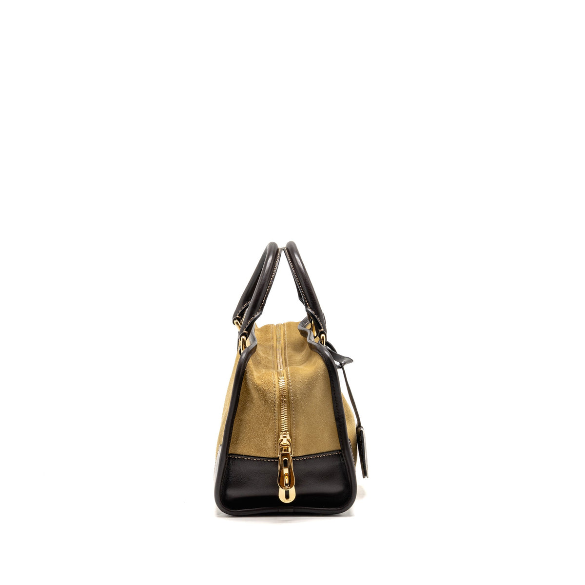 Loewe vintage Amazona 28 suede brown/dark brown GHW